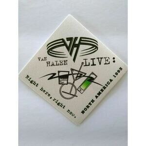 Van Halen Backstage Pass Right Here Right Now Tour Original 1993 Hard Rock Eddie